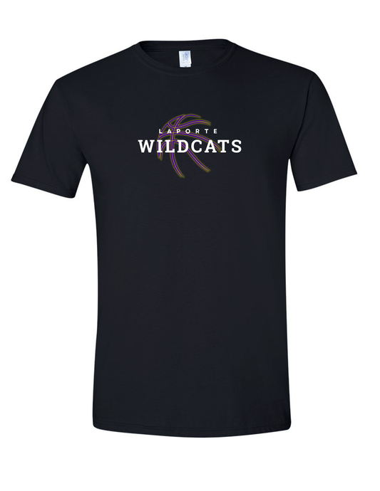 Adult Gildan Heavy Cotton T-Shirt - BLACK (Laporte BB)