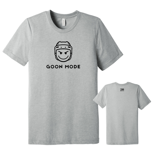 Triblend Hockey Tee - Athletic Grey (Hockey 15)