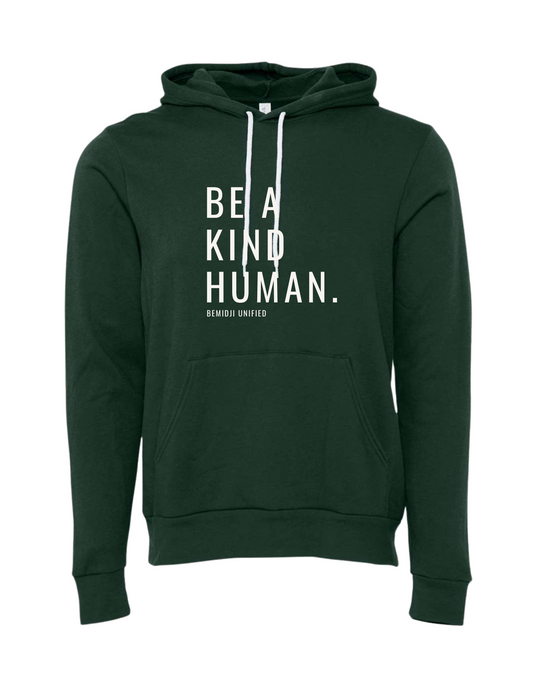 Adult Unisex Bella Canvas Sponge Fleece Hoodie Sweatshirt - FOREST (BSU Unified)